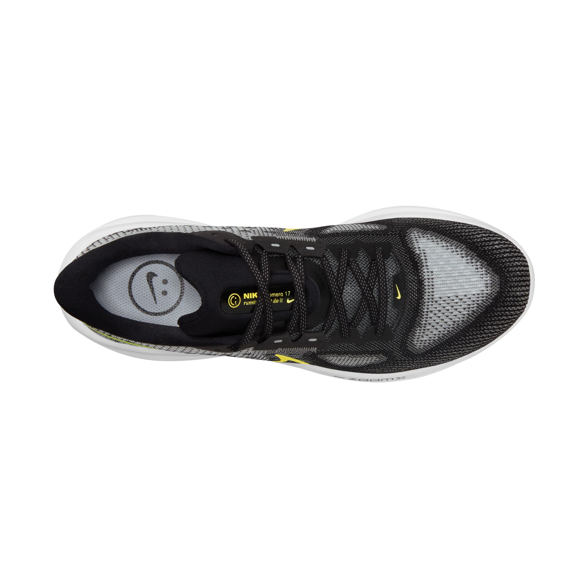 NIKE MEN'S VOMERO 17 BLK/VOL/SMO
