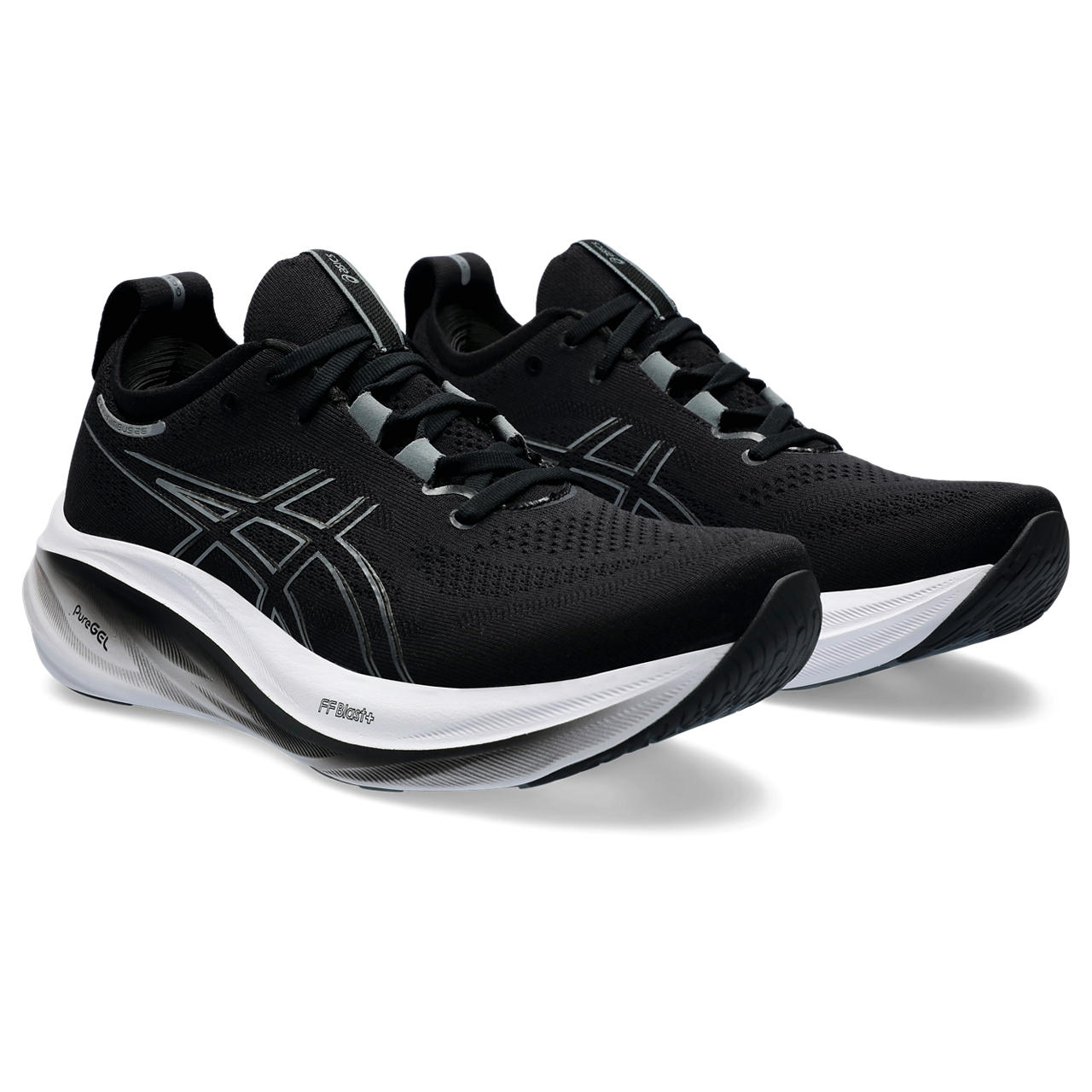 ASICS MEN'S GEL NIMBUS 26 BLK/GRA