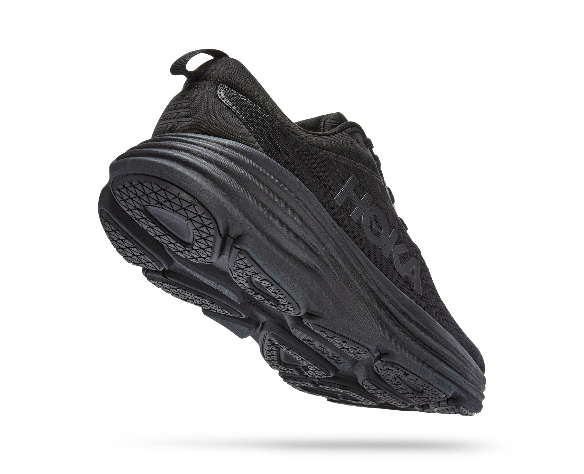 Hoka One One Bondi 8 2E Wide Triple Black - 1127953-BBLC Running Shoes Hoka One Bondi 8 Men main image 2