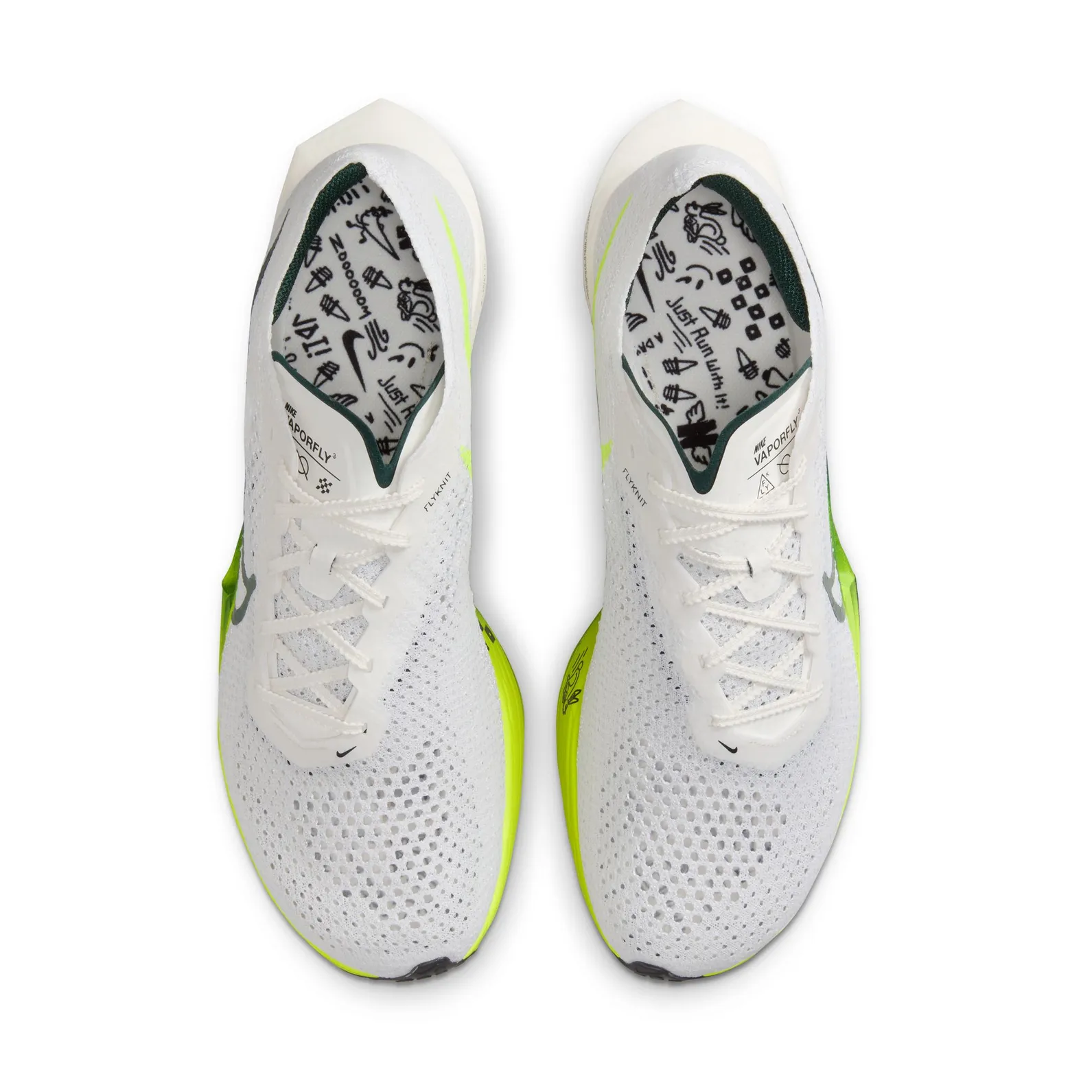 陸上競技用具 Nike Vaporfly NEXT%3 26.0 Nike Zoomx Vaporfly Next Percent 3 Fly Knit - Vapor Green