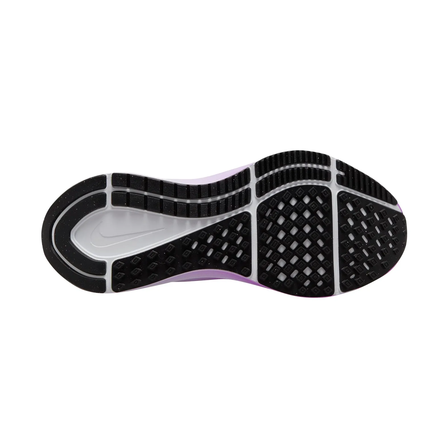 NIKE WOMEN'S ZOOM STRUCTURE 25 WHT/BLK/PUR