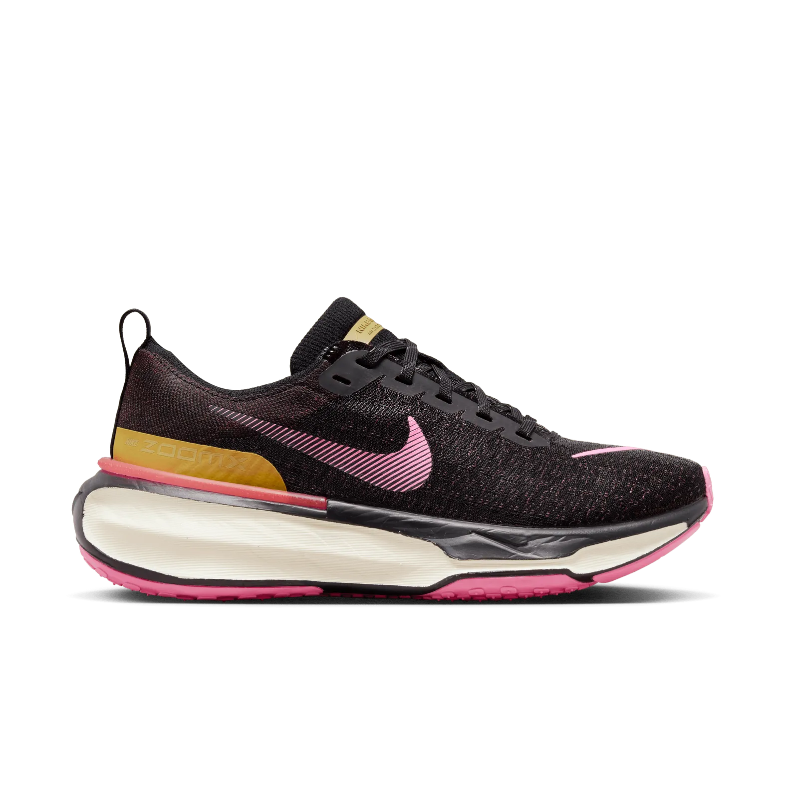 NIKE WOMEN'S ZOOMX INVINCIBLE 3 EAR/PNK/BLK