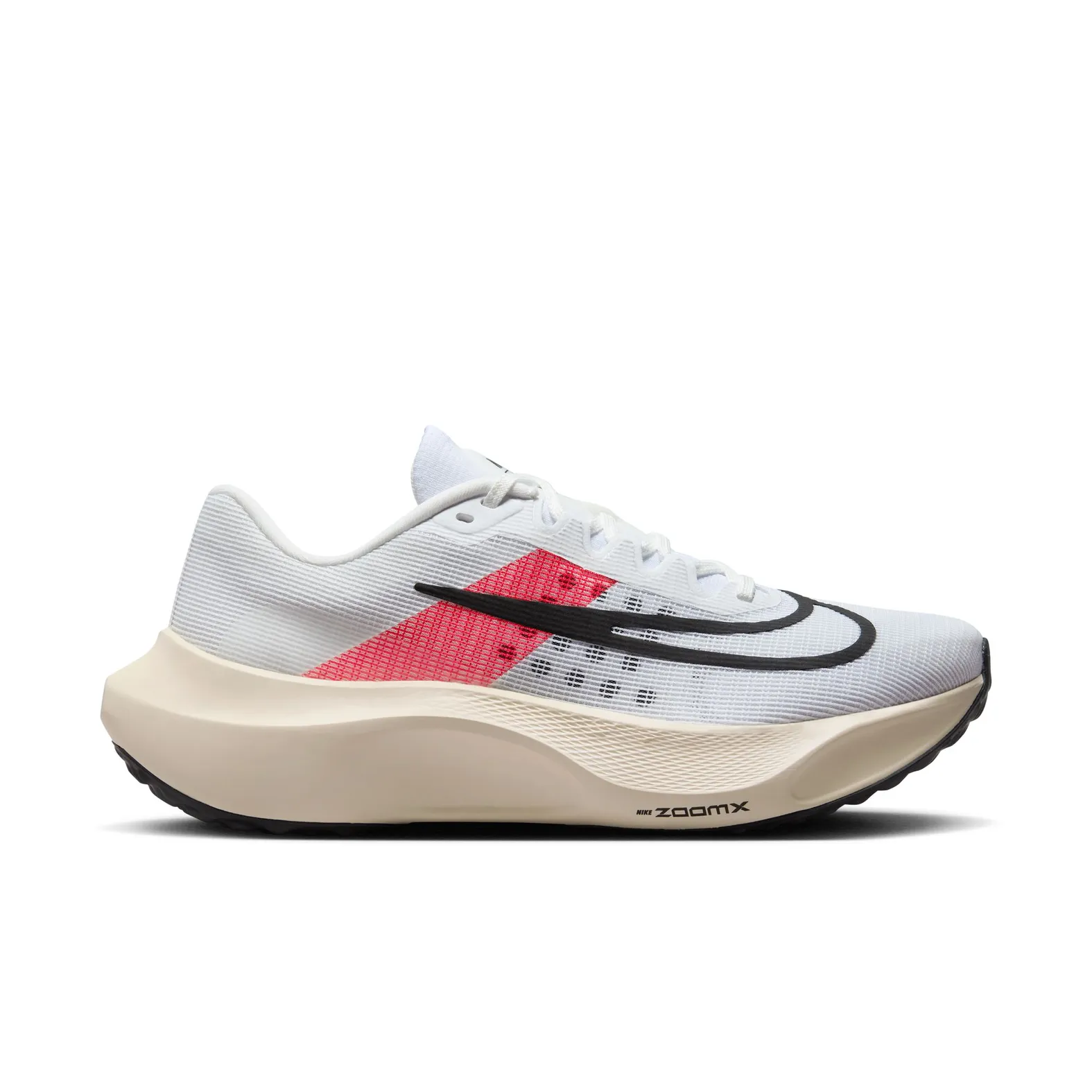 NIKE MEN'S ZOOM FLY 5 WHT/BLK