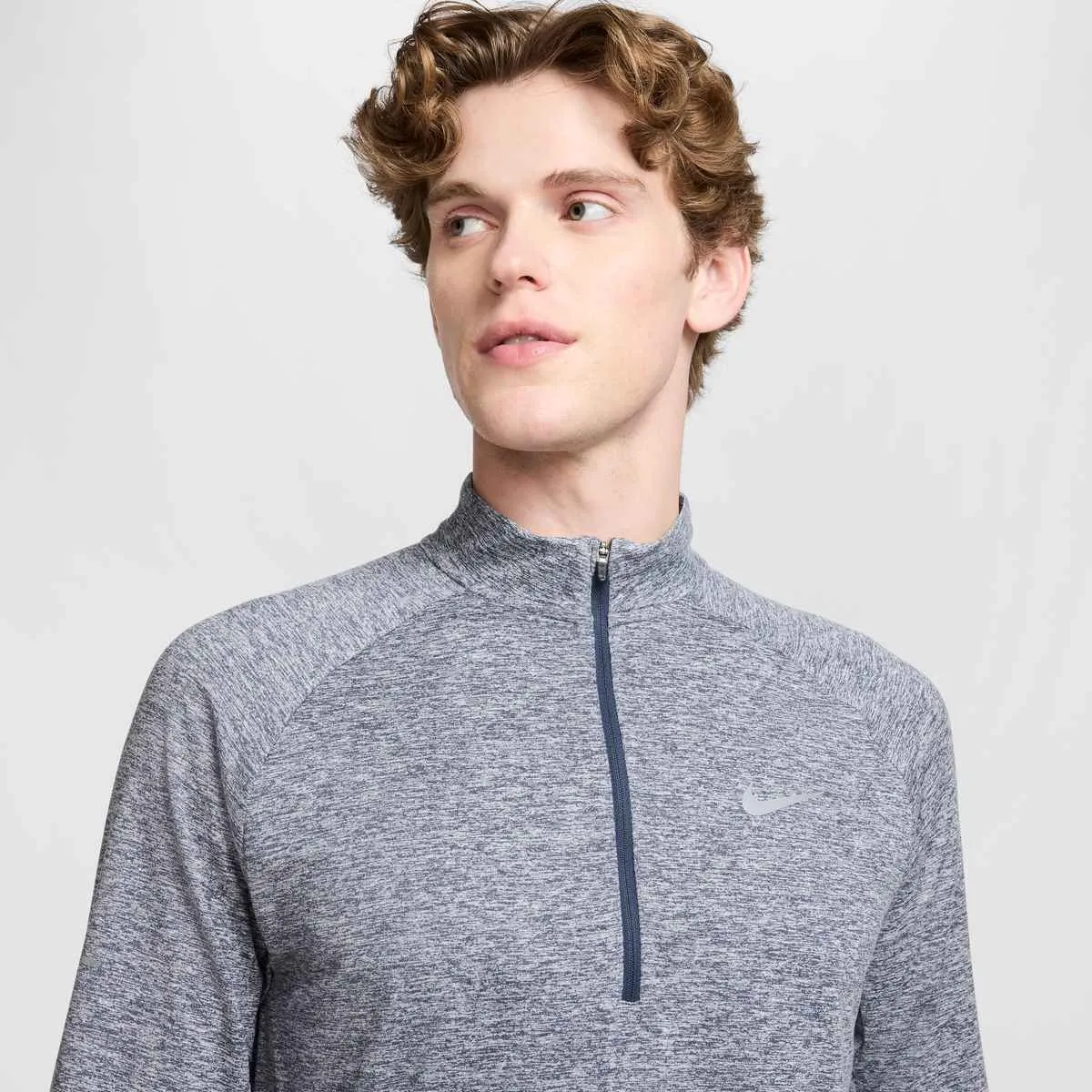 NIKE Nike 1/4 ZIP-Store CHAR/BLK